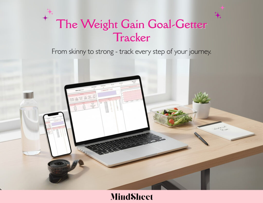 The Weight Gain Goal-Getter Tracker