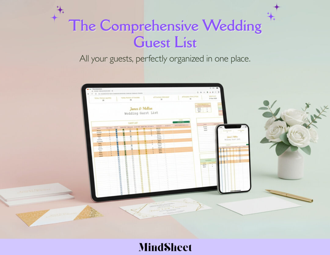 The Comprehensive Wedding Guest List